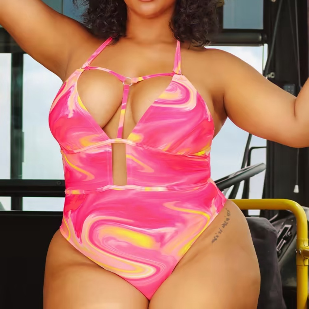 Hot Pink Tabria Majors One Piece